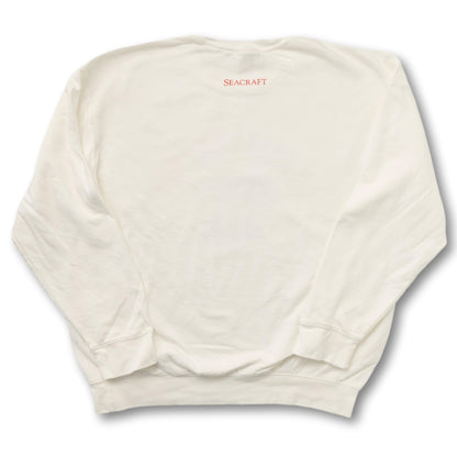 Adult Lobster Kennebunkport Crewneck Sweatshirt - White