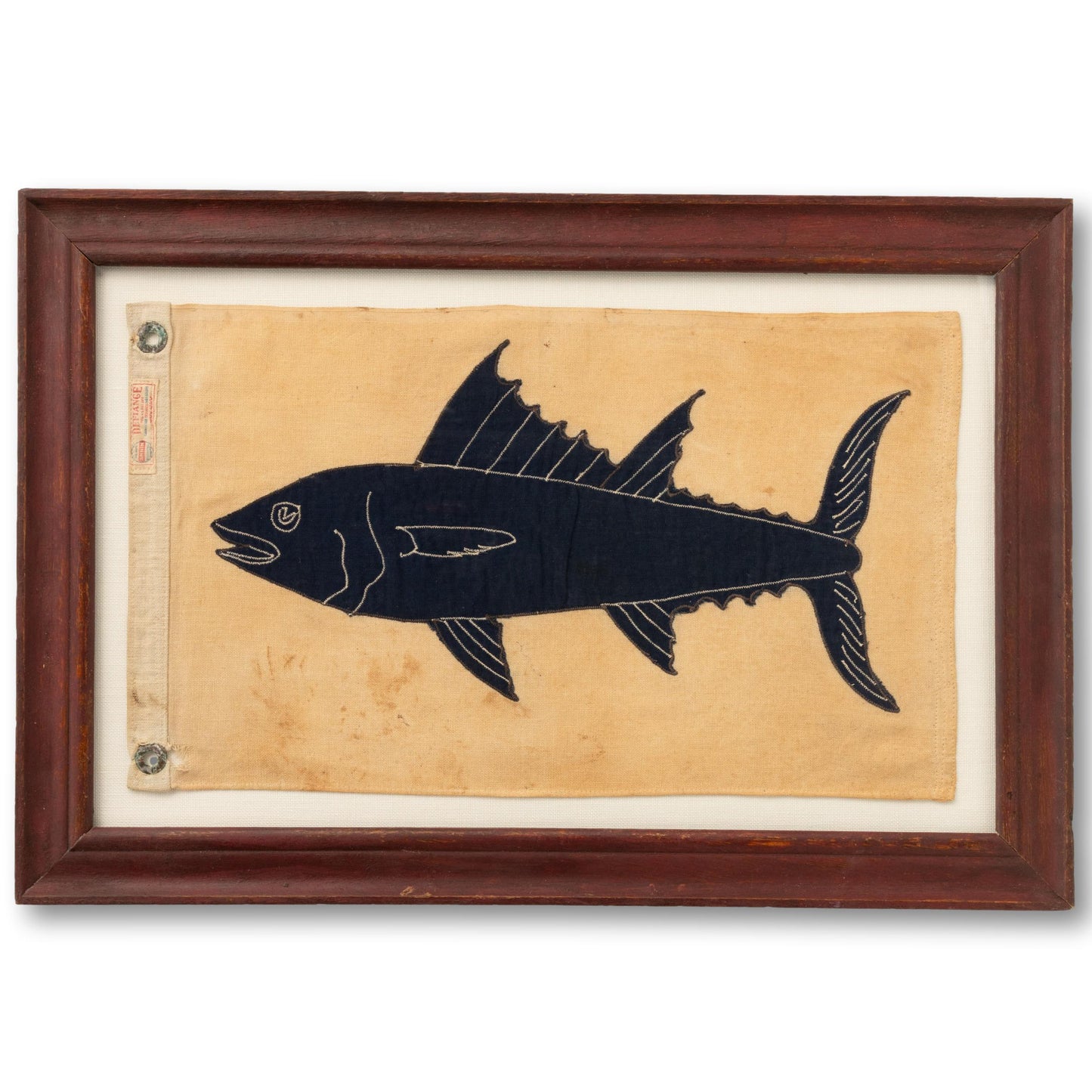Very Rare Tuna Burgee in Frame