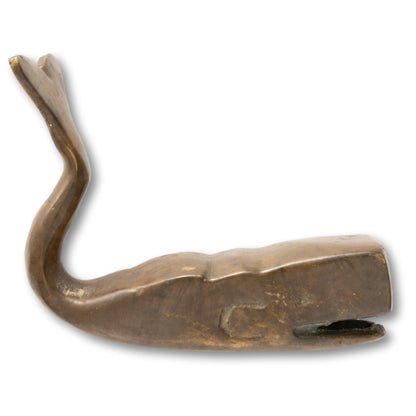 Folky Whale Figure