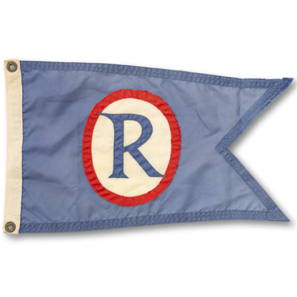 Swallow Tail Burgee Letter "R"