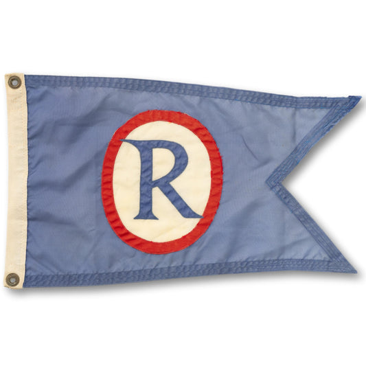 Swallow Tail Burgee Letter "R"