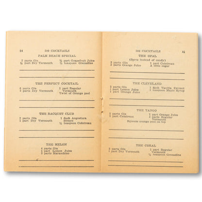 Very RARE Cocktail Book