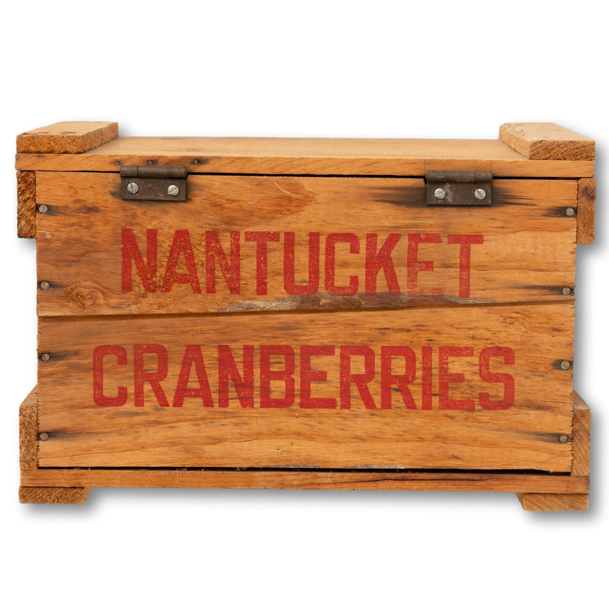 Nantucket Cranberries Wood Crate