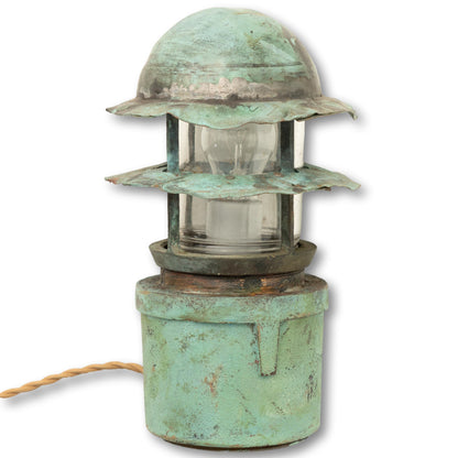 Salvaged Marine Lamp