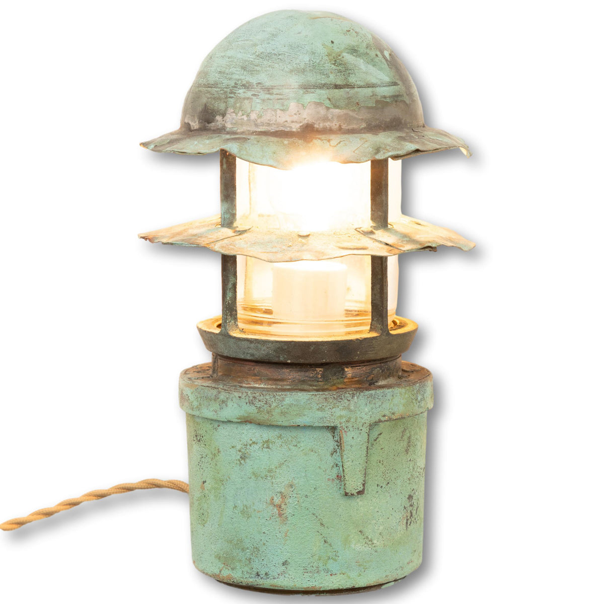 Salvaged Marine Lamp