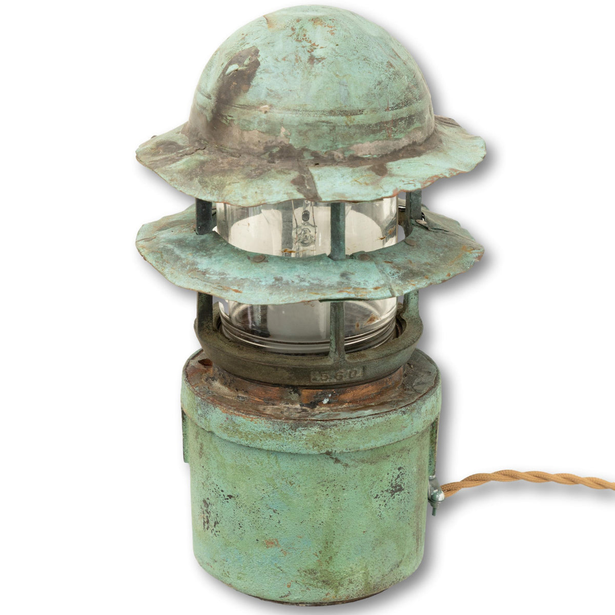Salvaged Marine Lamp