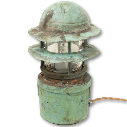 Salvaged Marine Lamp