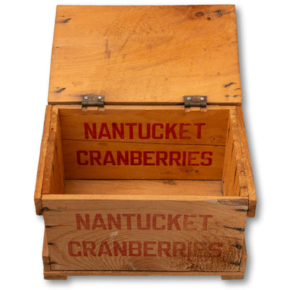 Nantucket Cranberries Wood Crate
