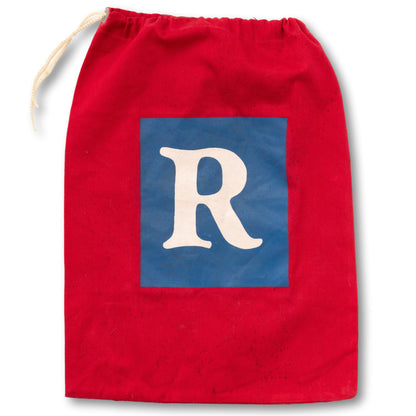 "R" Drawstring Ditty Bag