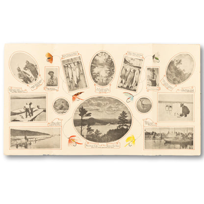 1930 Maine Fishing Travel Brochure