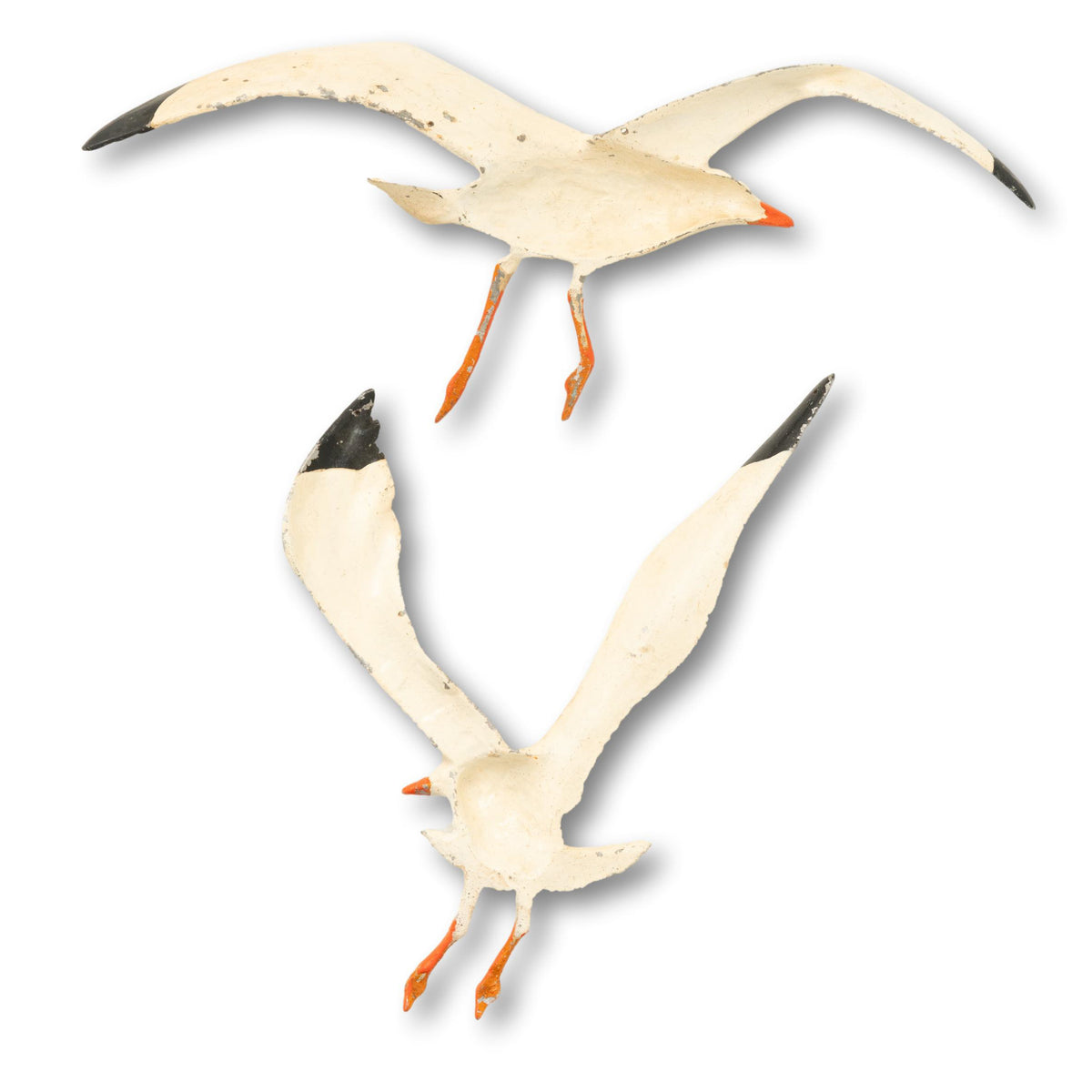 Pair Of Seagull Wall-Mounts