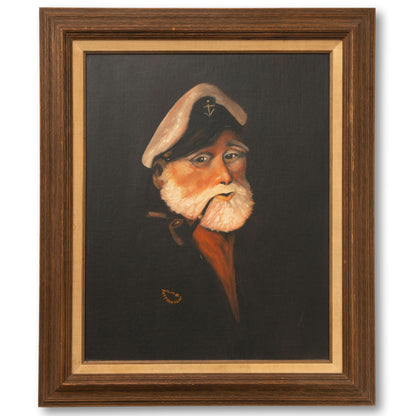 Handsome Sea Captain Painting