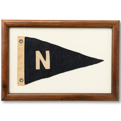 Framed "N" Monogram Burgee