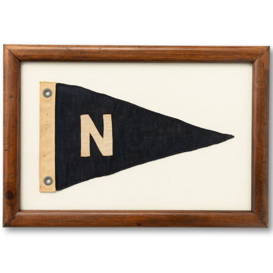 Framed "N" Monogram Burgee