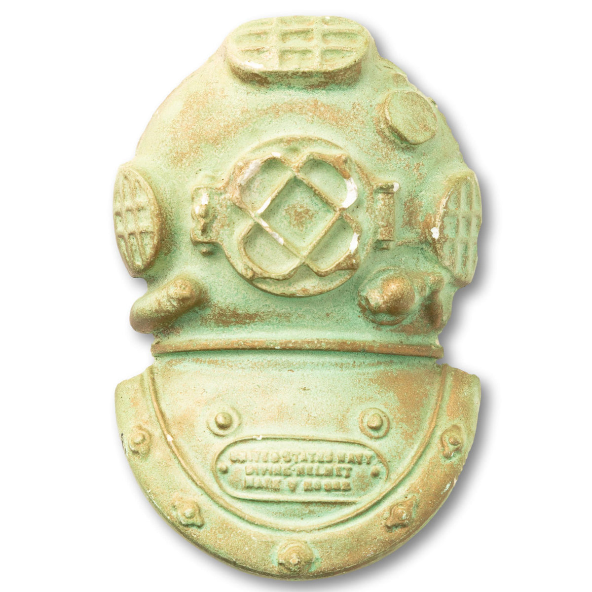 Navy Diving Helmet Wall Plaque