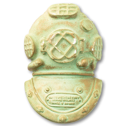 Navy Diving Helmet Wall Plaque