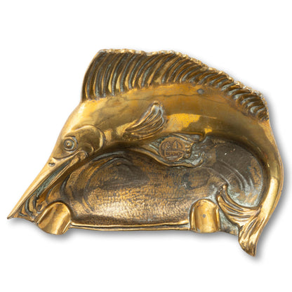 Artistically Designed Marlin Ashtray