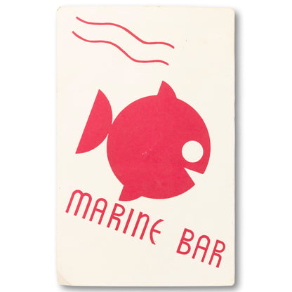 "Marine Bar" Drink Menu