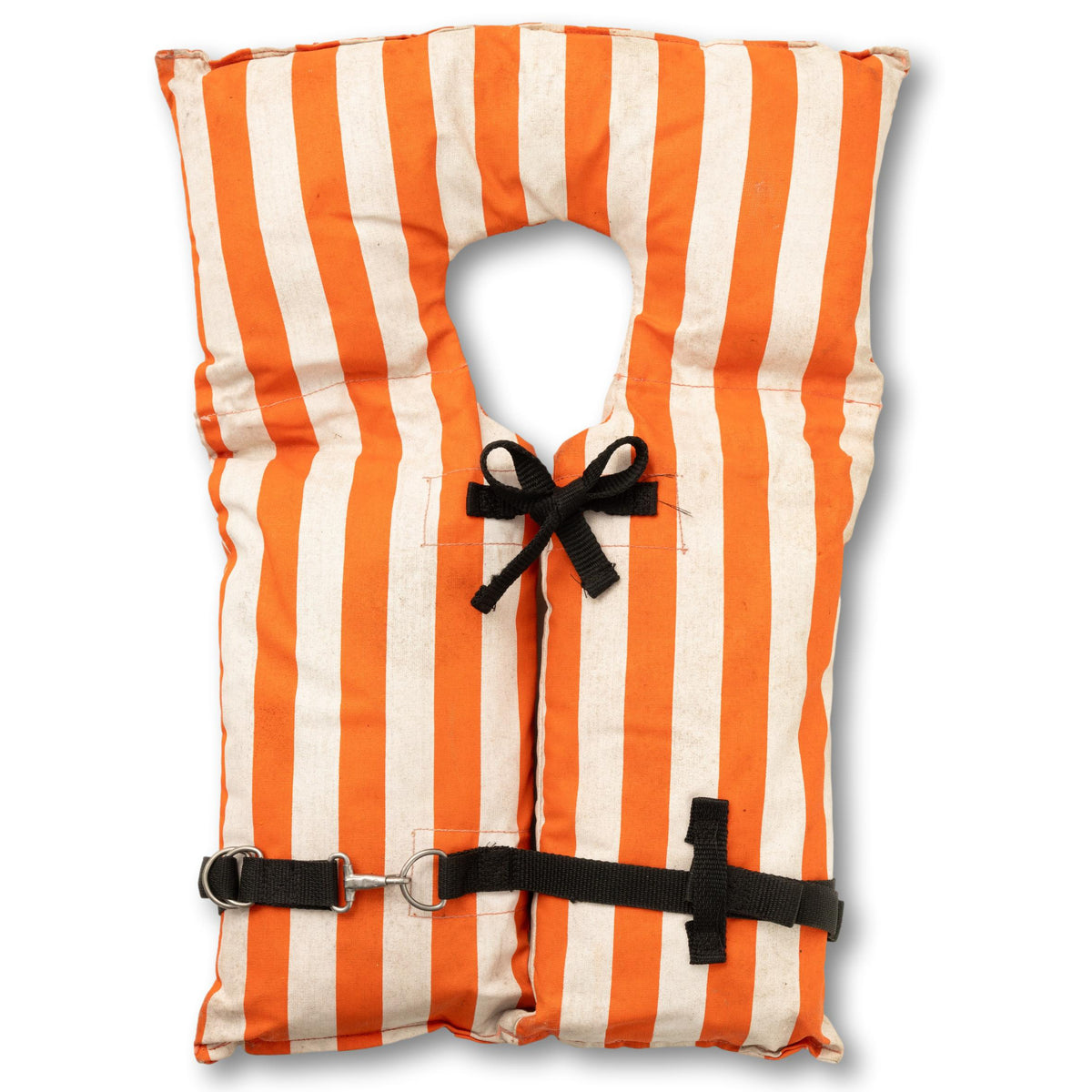 Orange Stripe Life Vest