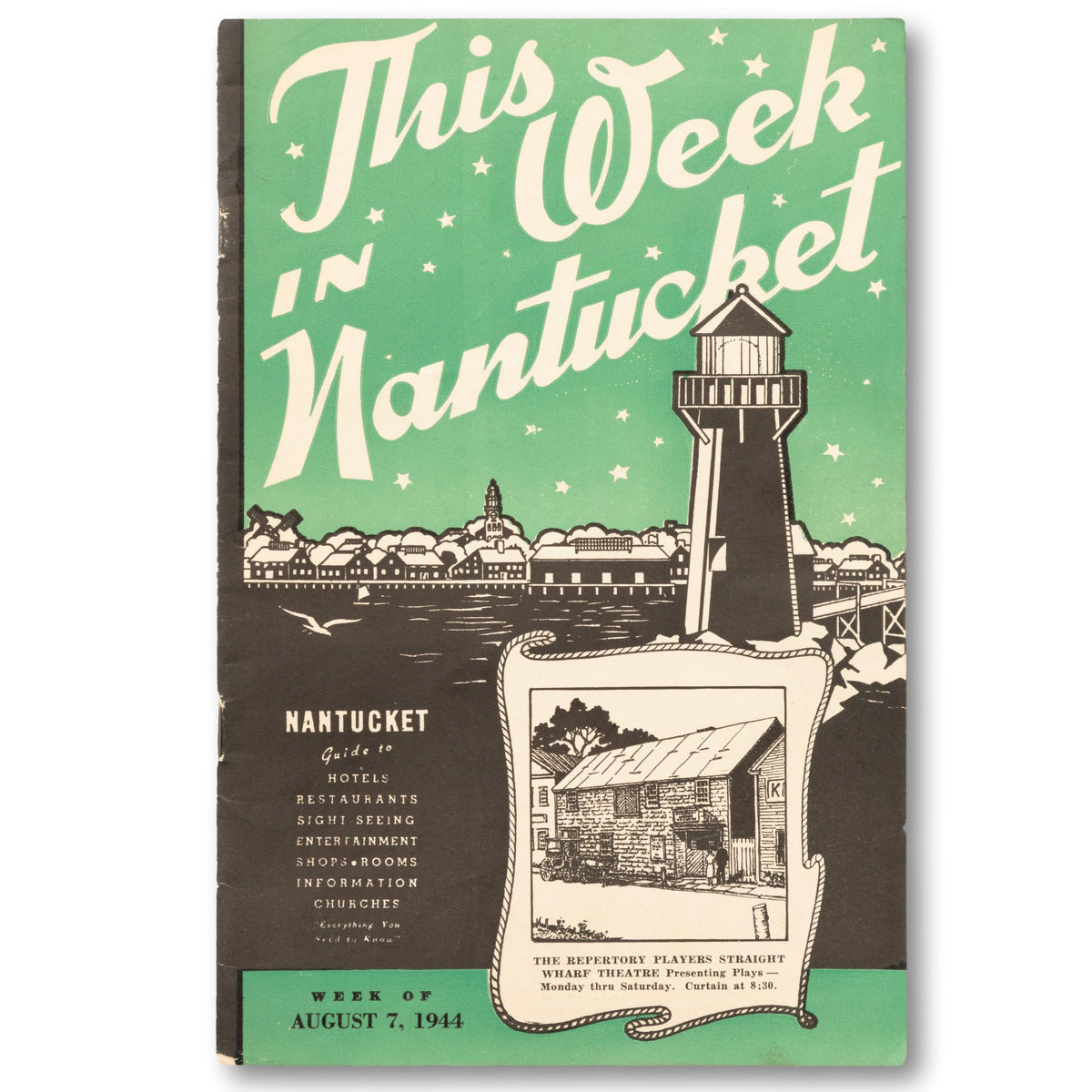 1944 Nantucket Travel Guide
