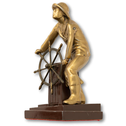 Gloucester Fisherman/Man at the Wheel Statue
