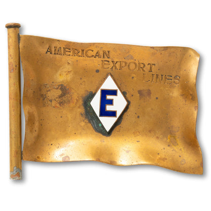 American Export Lines Flag Tray
