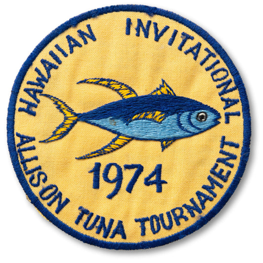 1974 Hawaiian Tuna Tournament Patch