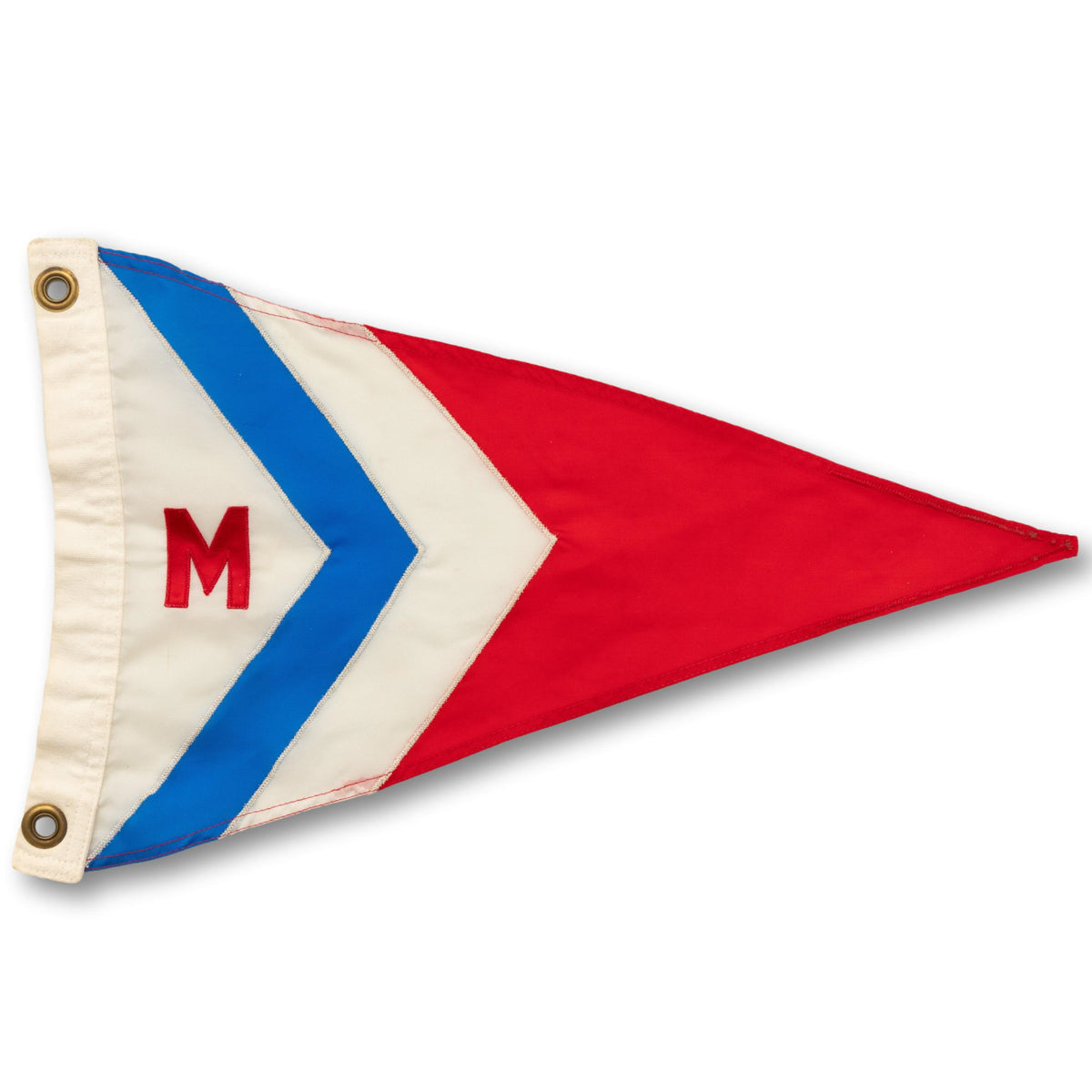 Red, White And Blue "M" Pennant