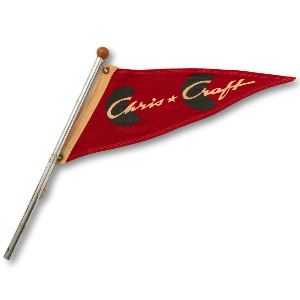 Chris Craft Burgee on Pole