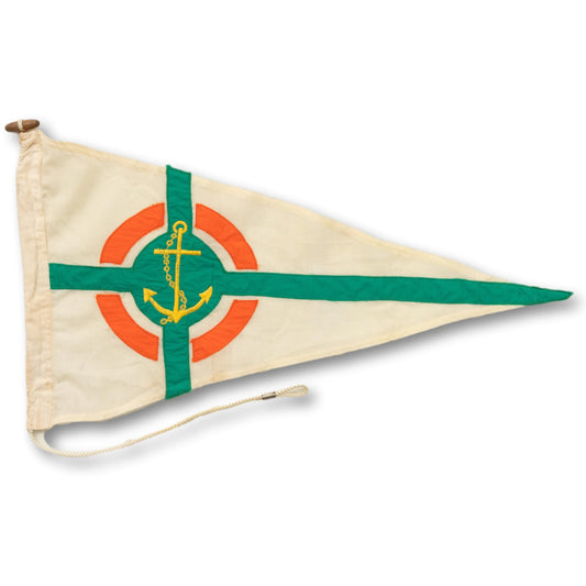 Yacht Burgee w/Irish Linen