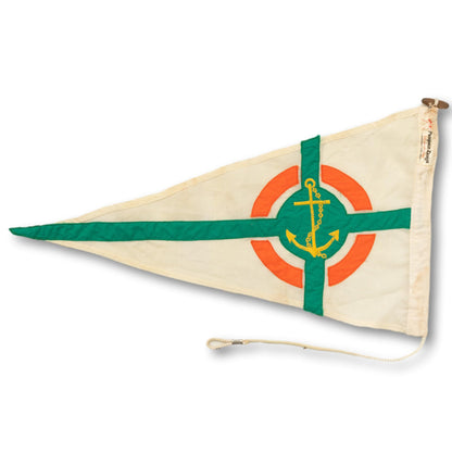 Yacht Burgee w/Irish Linen