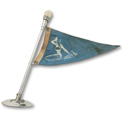 Mermaid Burgee on Pole