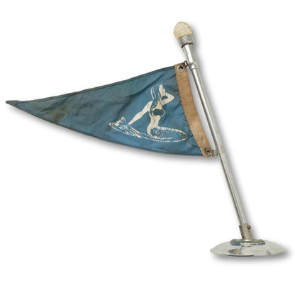 Mermaid Burgee on Pole