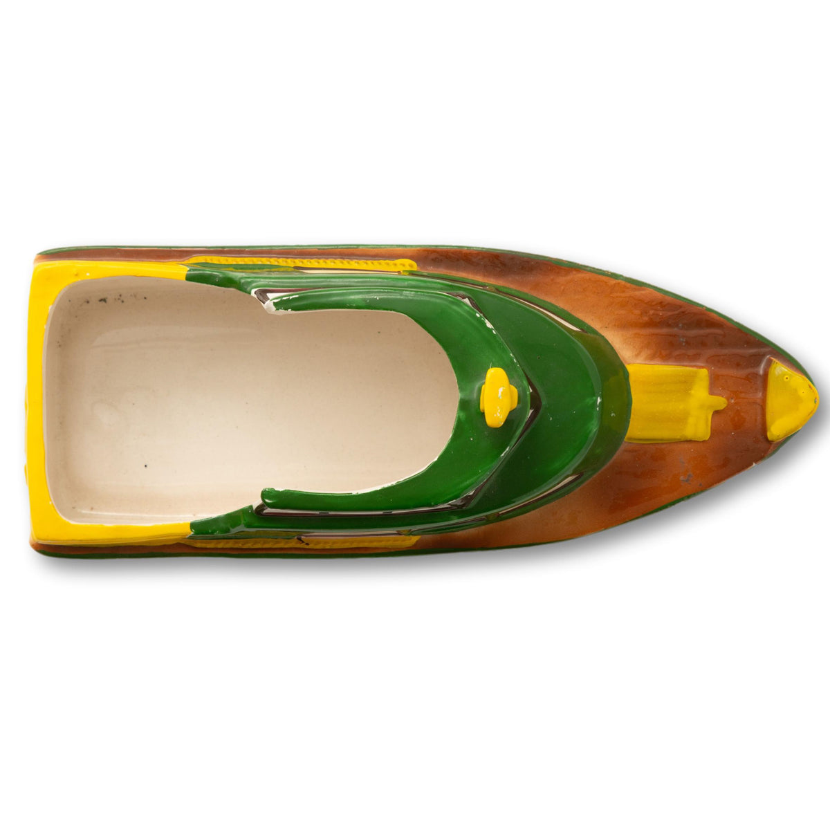 Hand Painted Yacht Planter/Dish