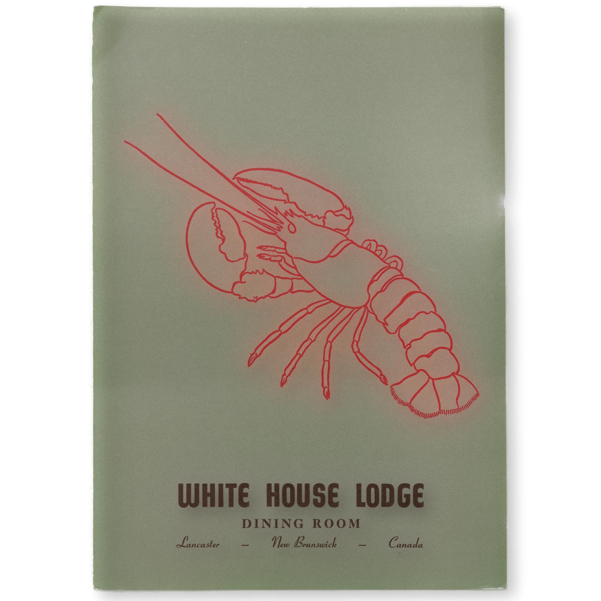 White House Lodge Seafood Menu