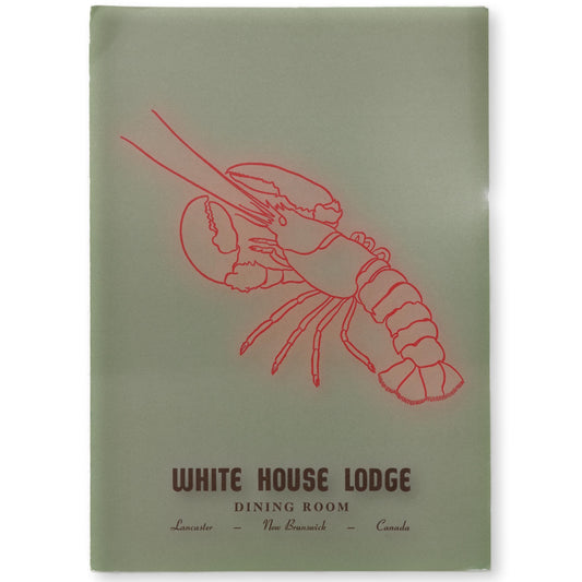 White House Lodge Seafood Menu