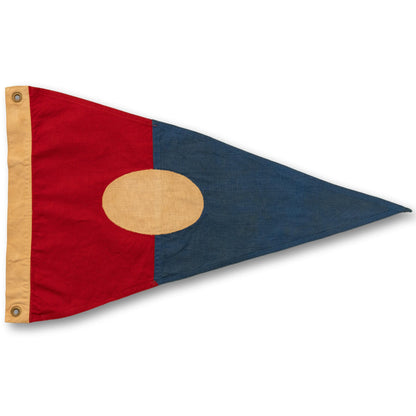 Red and Blue Burgee