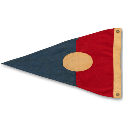 Red and Blue Burgee