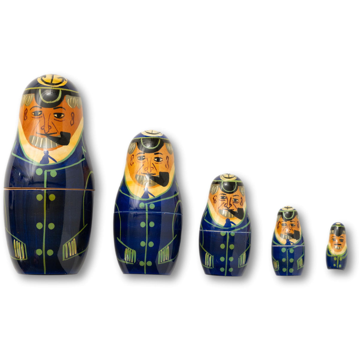 Sea Captain Nesting Dolls