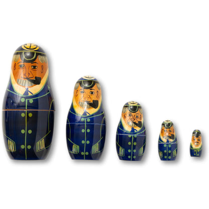 Sea Captain Nesting Dolls