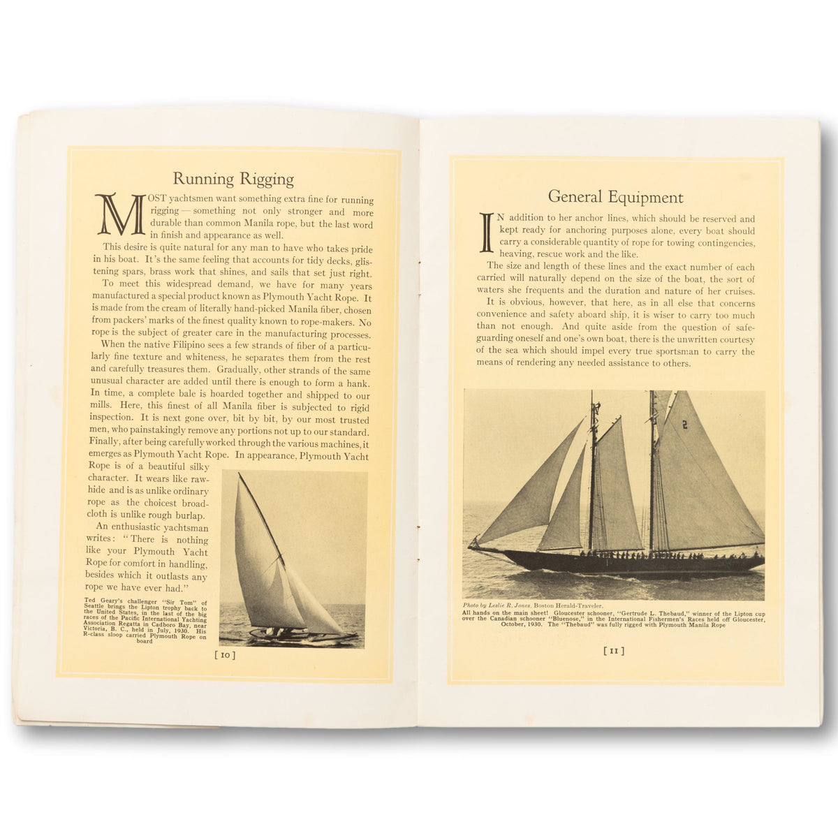 1931 Plymouth Cordage Rope Guide