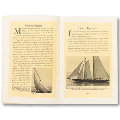1931 Plymouth Cordage Rope Guide