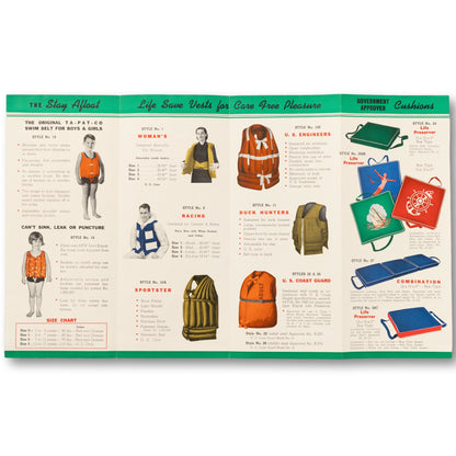 1947 Life Jacket and Flotation Brochure