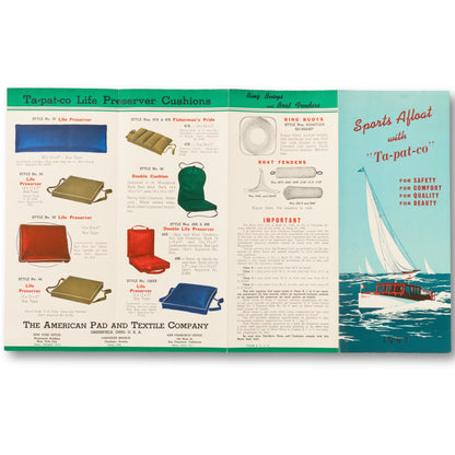 1947 Life Jacket and Flotation Brochure