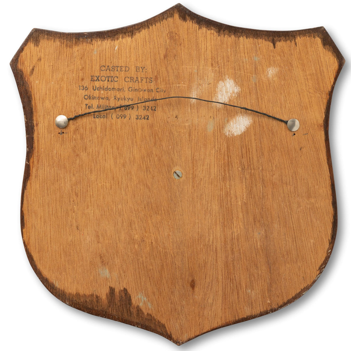 Navy Wall Plaque