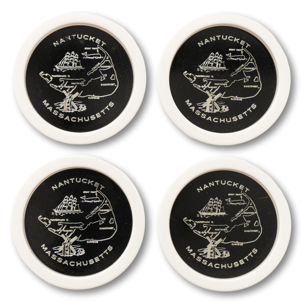 Nantucket Stackable Coaster Set