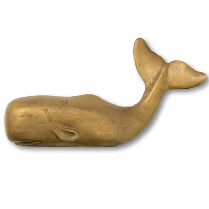 Large Brass Whale