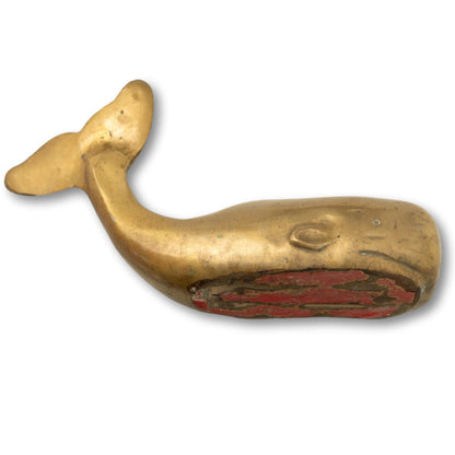 Large Brass Whale