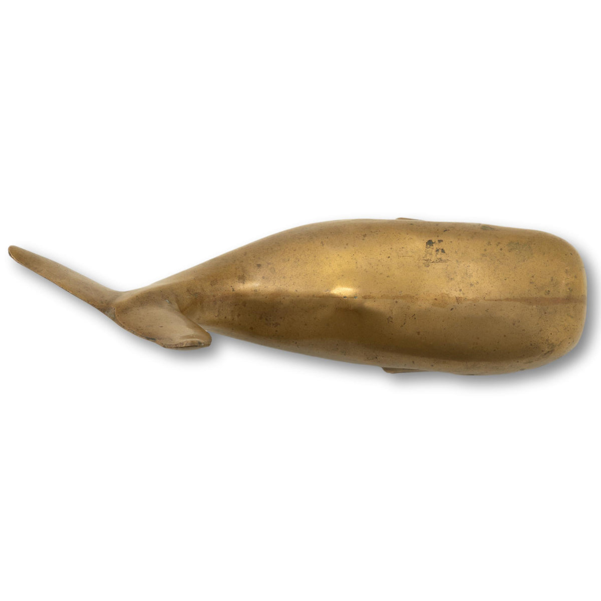 Large Brass Whale
