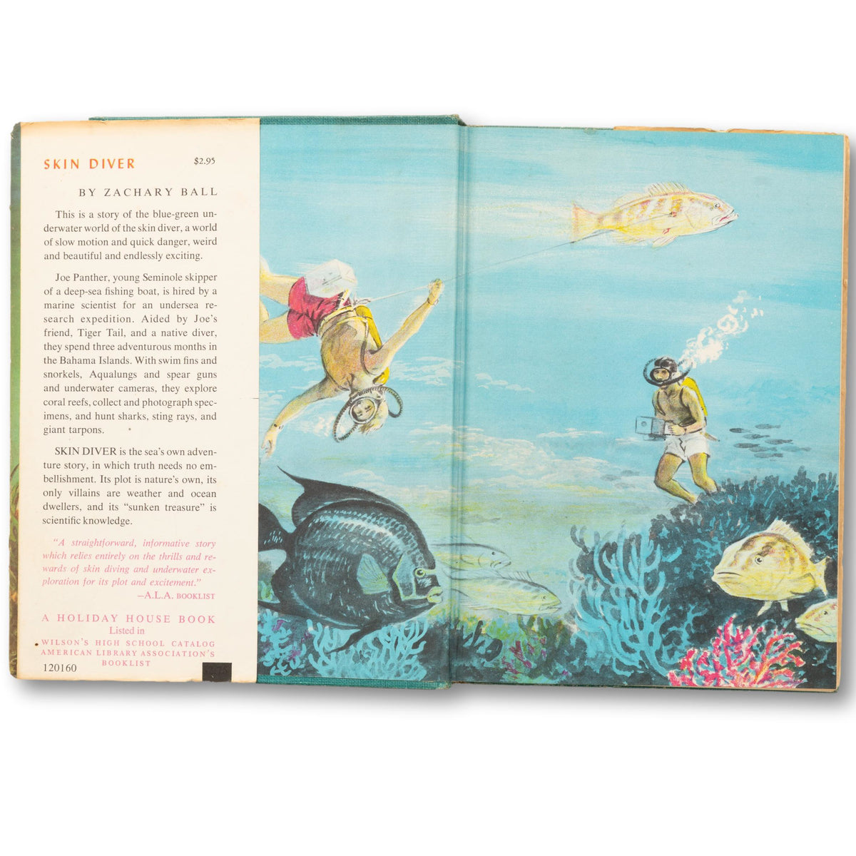 "Skin Diver" Adventure Book